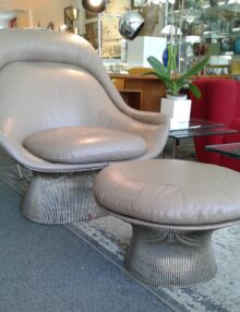 Warren Platner Lounge Chair and Ottoman