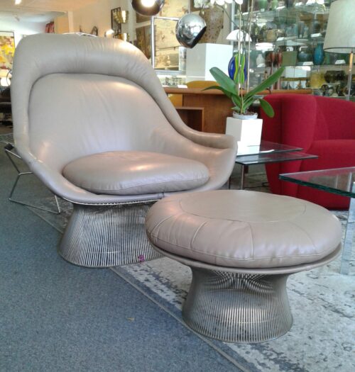 Warren Platner Lounge Chair and Ottoman