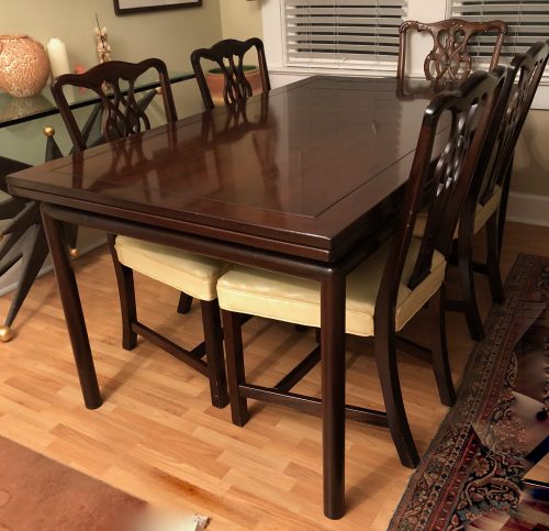 Kittinger Mahogany Extension Table