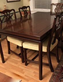 Kittinger Mahogany Extension Table