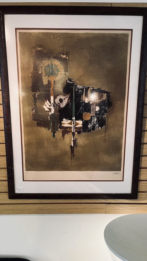 Johnny Gotthard Friedlaender Abstract Lithograph