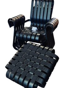 Knoll Gehry Frank “Power Play” Chair & Ottoman